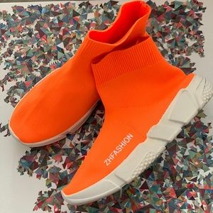 Knit Sock Trainer Sneakers